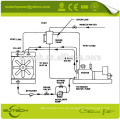 Kupferkern-Wasserkühler für Cummin NT855-GA-Serie-Motor